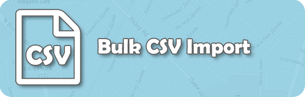 Bulk CSV Import