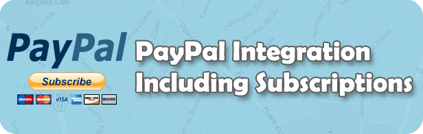 Integración de PayPal incluyendo suscripciones
