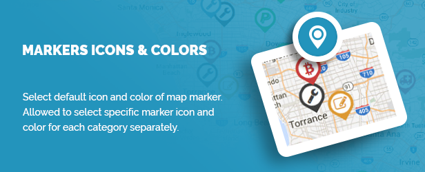 Google Maps e iconos de marcador