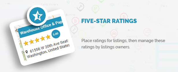 Five Star ratings