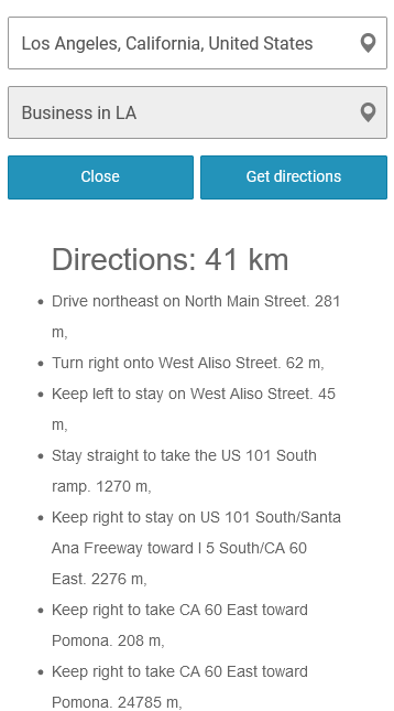 DIrections